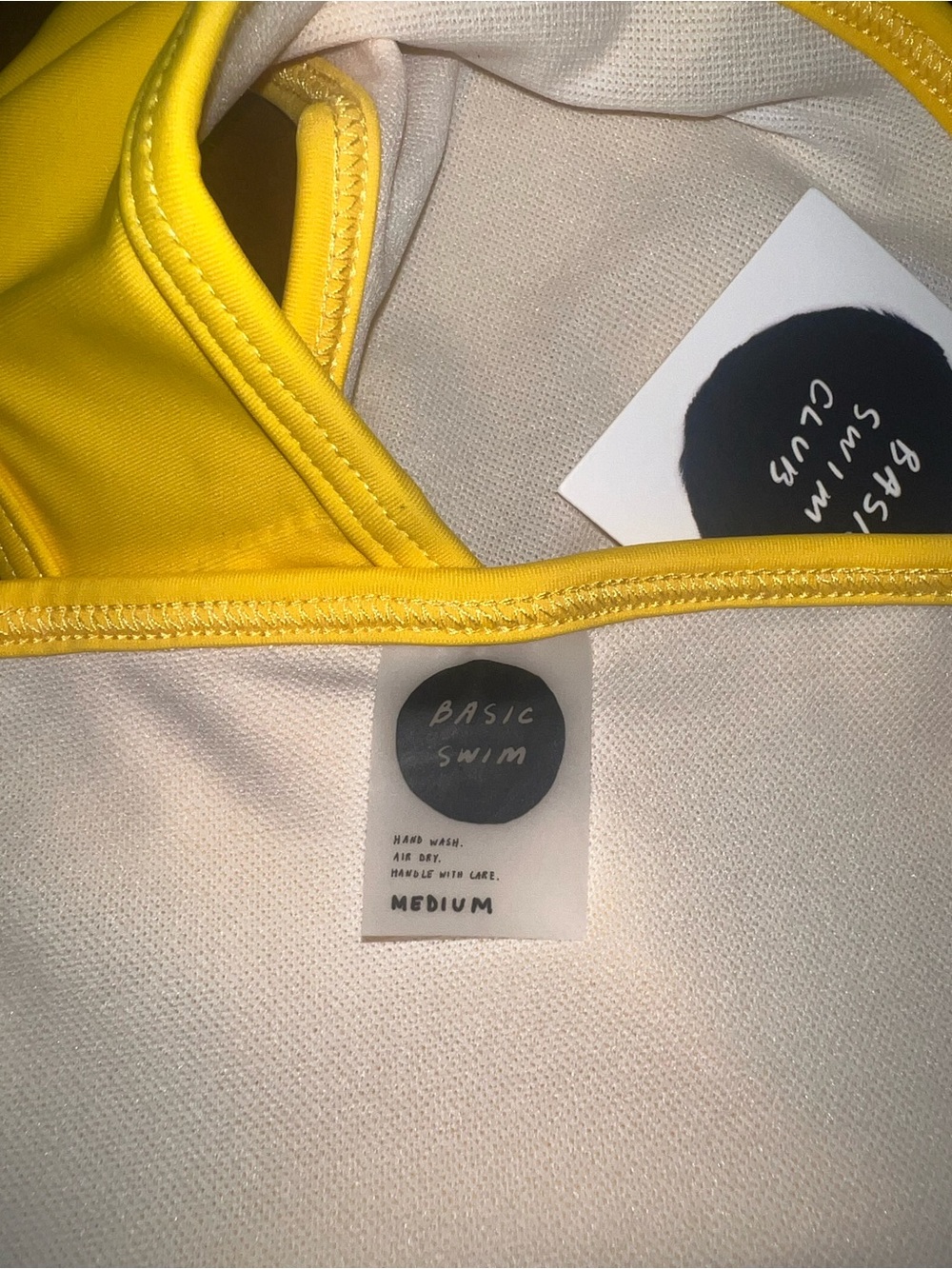 NWT Yellow Triangle Bikini Bottom - Picture 4 of 4